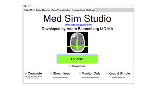 Simulation is for everyone: Med Sim Studio