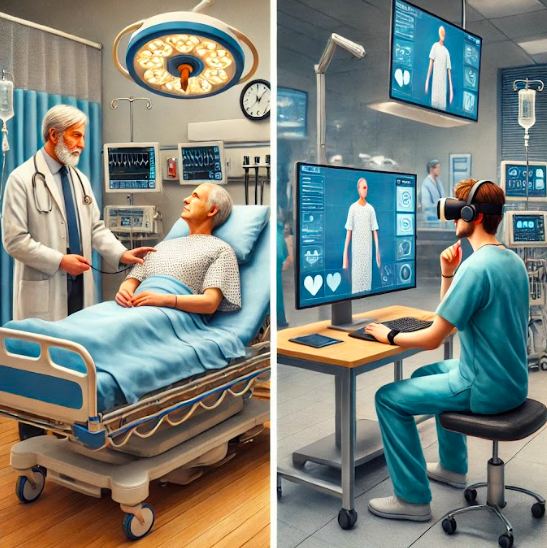 Standardized vs. Virtual Patients in Medical Education